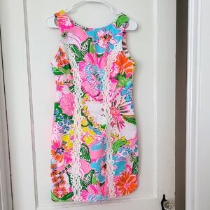 Lilly Pulitzer for Target Floral Dress - Pink, Blue, Green, Orange